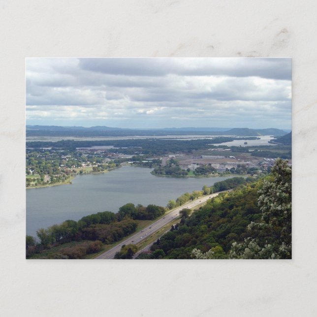 East Lake Winona - Winona, MN Postkarte (Vorderseite)