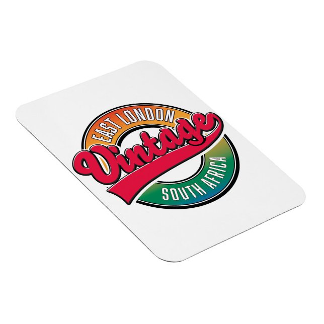 East London South Africa Logo Magnet (Rechte Seite)