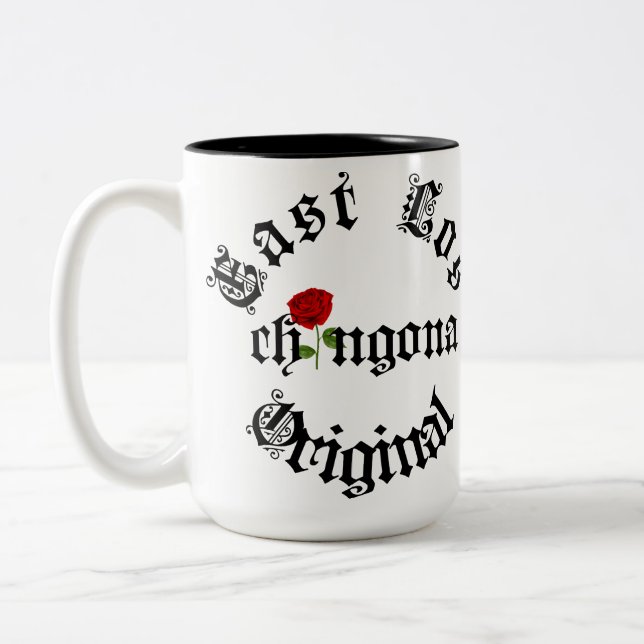 East Los Chingona Originelle Tasse (Links)