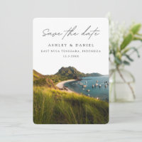East Nusa Tenggara Save the Date Indonesia Wedding