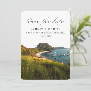 East Nusa Tenggara Save the Date Indonesia Wedding Einladung