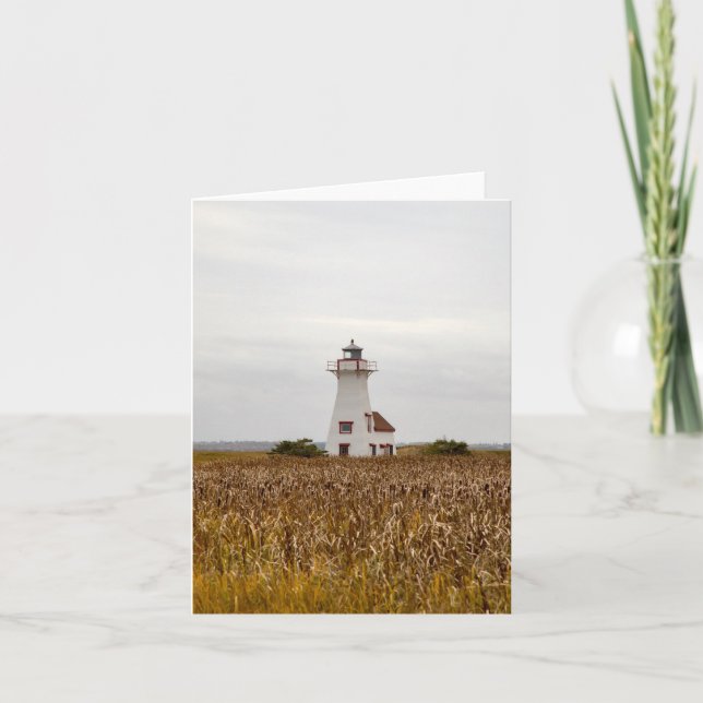East Point Lighthouse Karte (Vorderseite)
