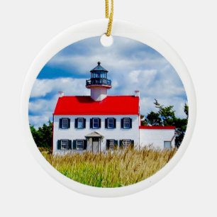 East Point Lighthouse Keramik Ornament