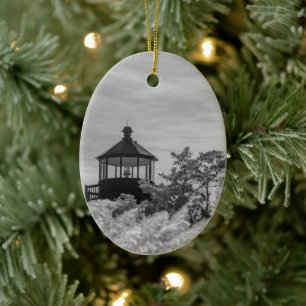 East Point Lighthouse Keramik Ornament