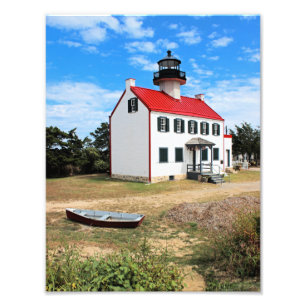 East Point Lighthouse, New Jersey Foto Print