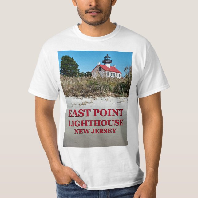East Point Lighthouse, New Jersey T - Shirt (Vorderseite)