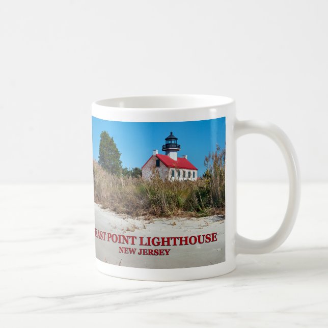 East Point Lighthouse, New Jersey Tasse (Rechts)