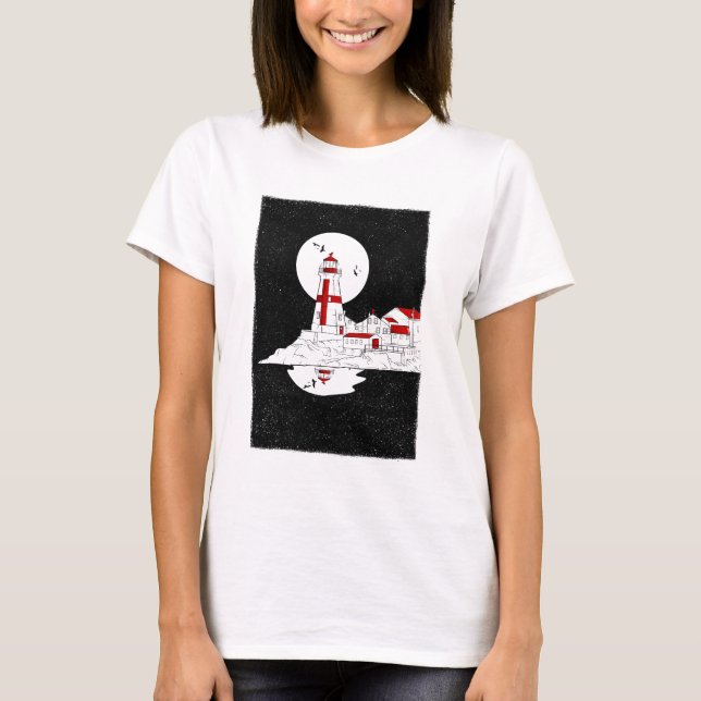 East Quoddy Head Lighthouse Shirt amazon (Vorderseite)