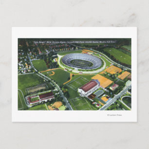 East Rock Park Blick auf den Pardee Rose Garden Postkarte