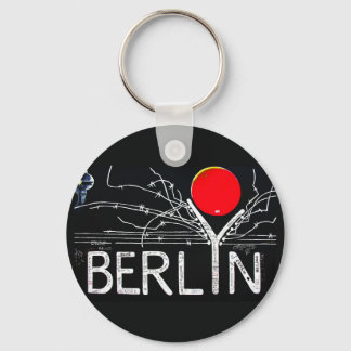 East Side Gallery, Berliner Mauer, Barbed Wire/Red Schlüsselanhänger