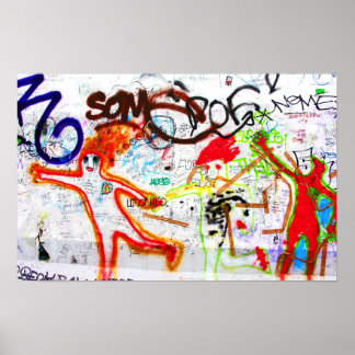 East Side Gallery, Berliner Mauer, Graffiti (2) Poster