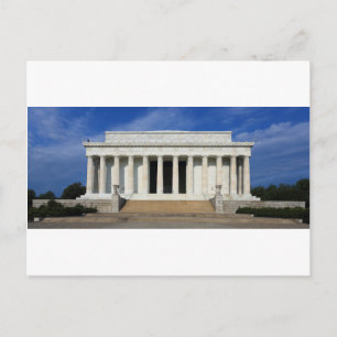 East Side of the Lincoln Memorial Washington D.C. Postkarte
