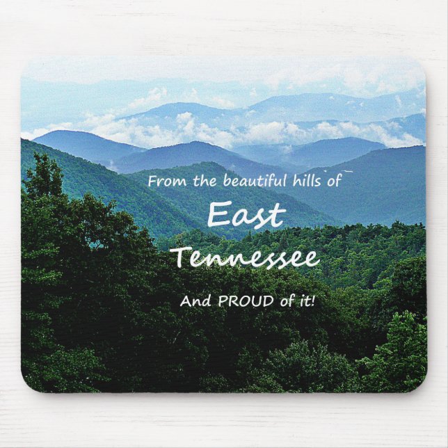 East Tennessee Hill Pride Mousepad (Vorne)