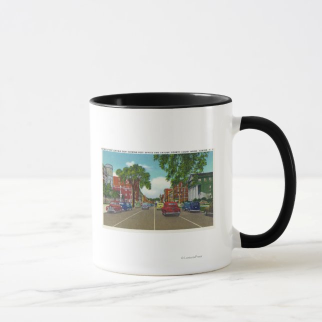 East View of Genesee Street Tasse (Rechts)
