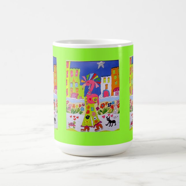 East Village-Mädchen Tasse (Mittel)