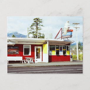East Wind Drive-In, Cascade Locks, Oregon Postkart Postkarte