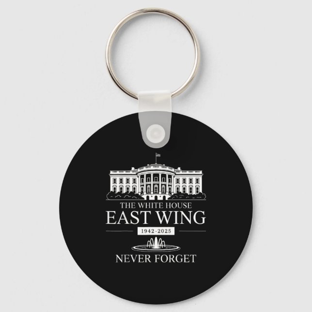 East Wing Never Forget 1942 2025  Schlüsselanhänger (Vorderseite)