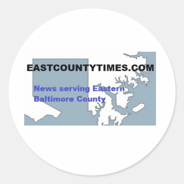Eastcountytimes.com Aufkleber (Vorderseite)