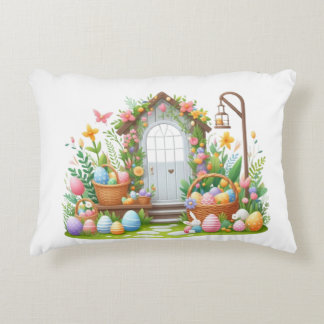 Easter Accent Pillow – Bunny & Egg Spring Décor Dekokissen