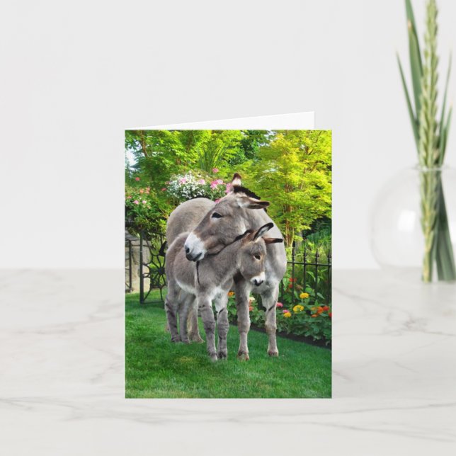 "Easter & Baby Eno"-Karte (Vorderseite)