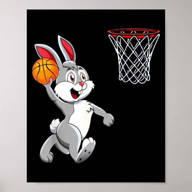Easter Bas Stuffers Boys Kids Funny Easter Basball Poster (Vorne)
