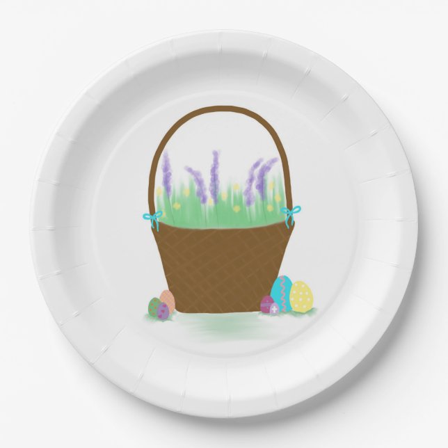 Easter Basket! Pappteller (Vorderseite)