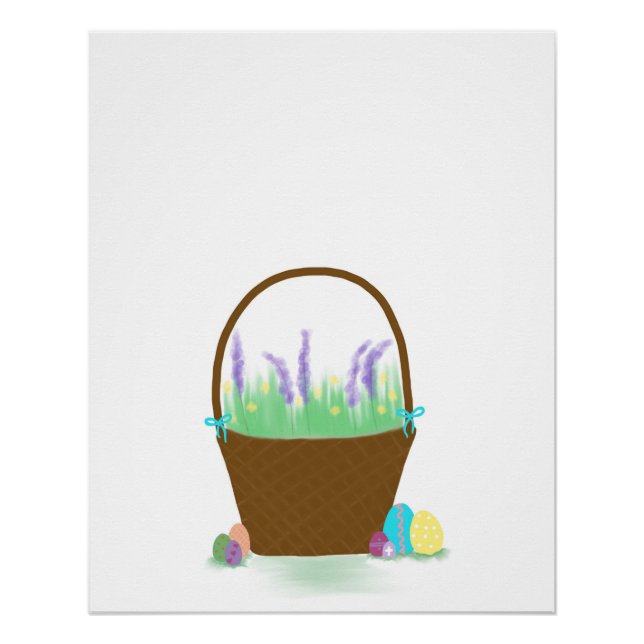 Easter Basket Poster (Vorderseite)