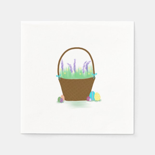 Easter Basket! Serviette (Vorderseite)