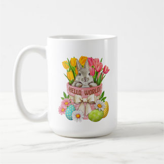 Easter Blessings-Hello World Coffee Mug Kaffeetasse