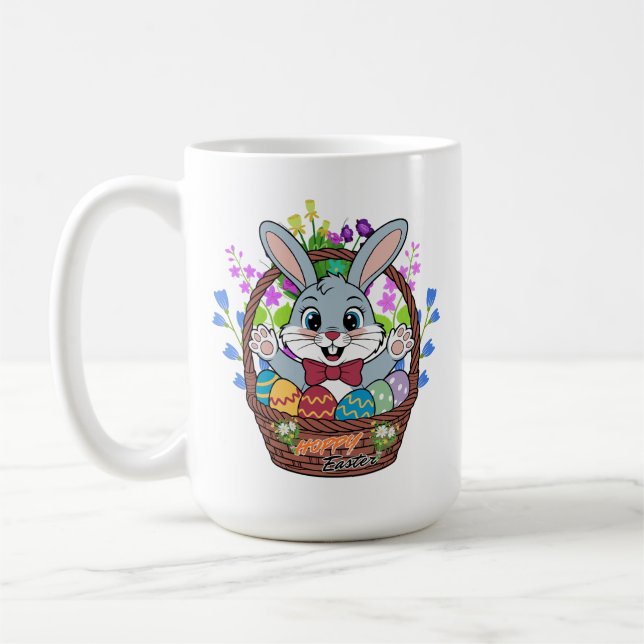 Easter Blessings-Hoppy Easter Coffee Mug Kaffeetasse (Links)