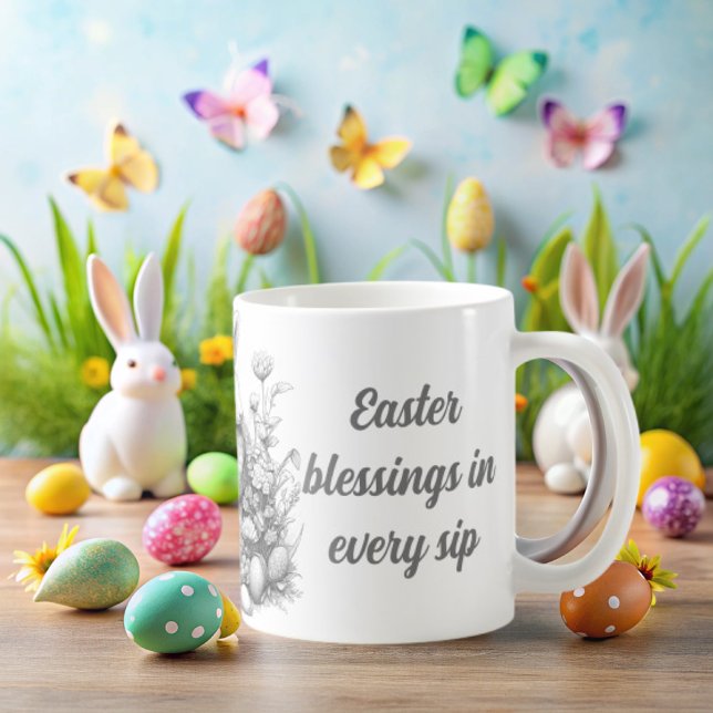 Easter blessings in every sip kaffeetasse (Von Creator hochgeladen)