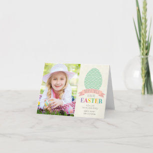 Easter Blessings Photo Greeting Card Feiertagskarte