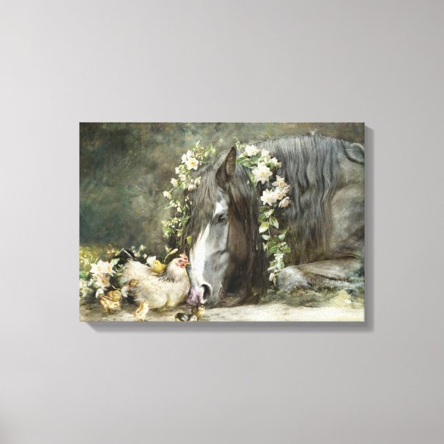 Easter Blessings - Wrapped Canvas Leinwanddruck (Vorderseite)