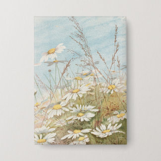 "Easter Brings the Budding Spring" Button