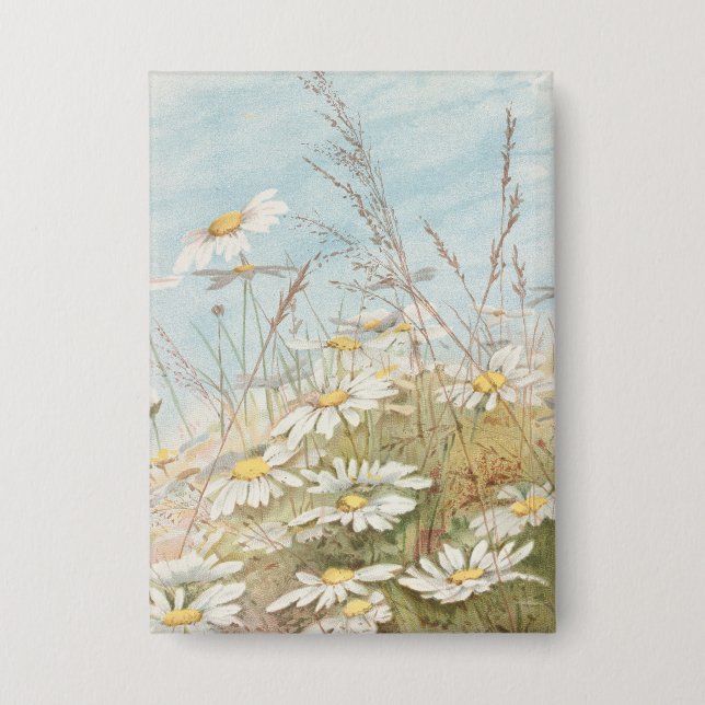 "Easter Brings the Budding Spring"  Button (Vorderseite)