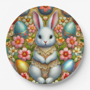 EASTER BUNNY 3D ~ Alkoholtinten ~ Papierplatte Pappteller