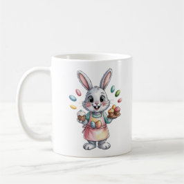 Easter Bunny Baker Mug Cute Gift for Women Spring  Kaffeetasse