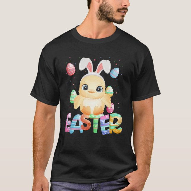 Easter Bunny Chick   Easter Chicken T-Shirt (Vorderseite)