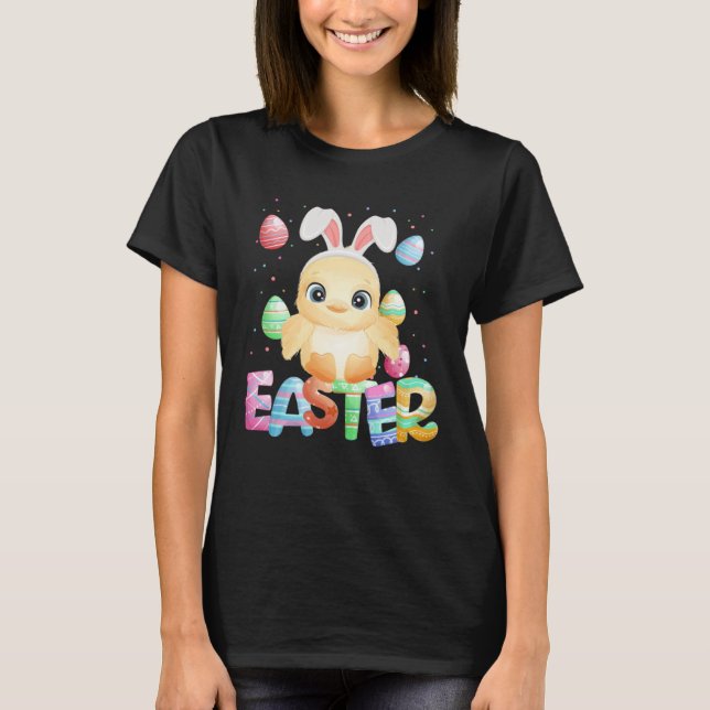 Easter Bunny Chick   Easter Chicken T-Shirt (Vorderseite)