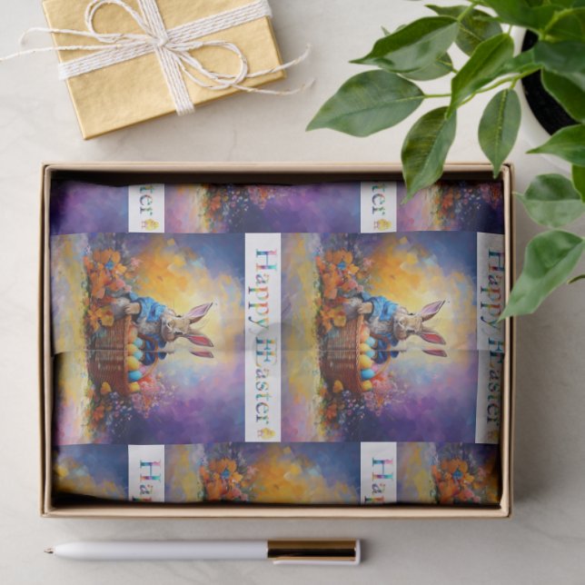 Easter Bunny easter egg basket Seidenpapier (Geschenk)