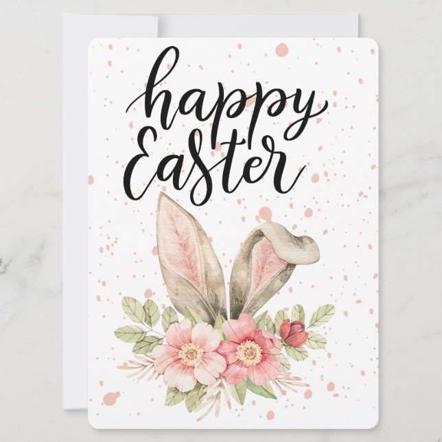 EASTER BUNNY FEIERTAGSKARTE (Vorderseite)
