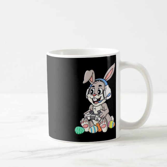 Easter Bunny Gamer Fun Eggs Gaming Kleinkind Boys  Kaffeetasse (Rechts)