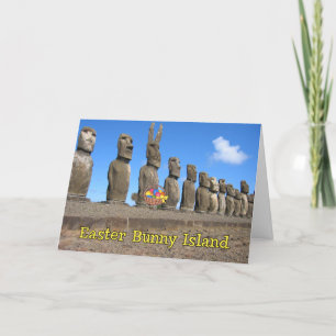 Easter Bunny Island Feiertagskarte