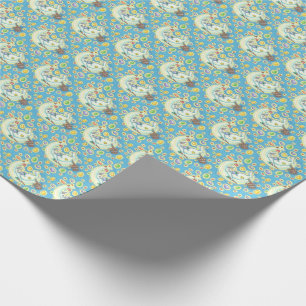 EASTER BUNNY JELLY BEAN DREAMS MOON WRAPPPAPIER GESCHENKPAPIER