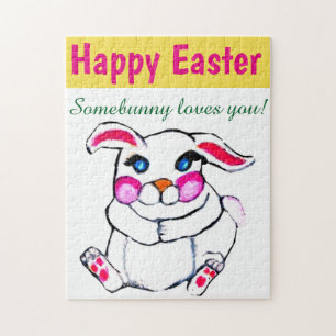 EASTER-BUNNY-LIEBE-Rätsel Puzzle