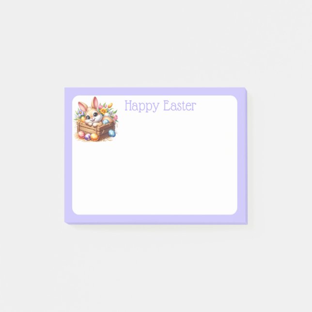 Easter Bunny Notes Post-it Klebezettel (Vorderseite)
