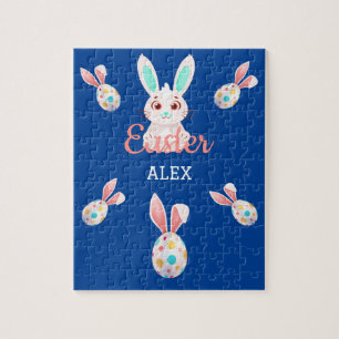 "EASTER" BUNNY PUZZLE MIT SPEZIELTEN EIERN & NAMEN