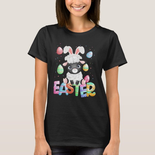 Easter Bunny Sheep   Easter Sheep T-Shirt (Vorderseite)