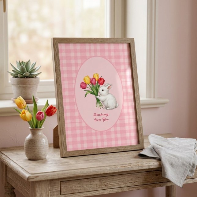 Easter Bunny Sketch Print - Rabbit Wall Art Poster (Von Creator hochgeladen)