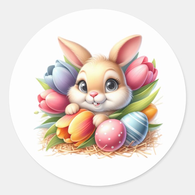 Easter Bunny Stickers (Vorderseite)